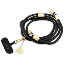 Kabel Guess CBDY 4G Charm USB-C/USB-C 150cm czarny