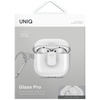 Etui UNIQ Glase Pro do AirPods 4 Lock    Case przezroczysty