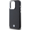 Etui BMW Signature Wrapped Metal MagSafe na iPhone 14 Pro - czarne