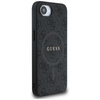 Etui Guess 4G Ring Classic Logo MagSafe  do iPhone 16e czarny