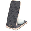 Guess składana ład. indukcyjna2w1 GUDCFAL4PEGK 15W czarny/black 4G Pattern MagSafe
