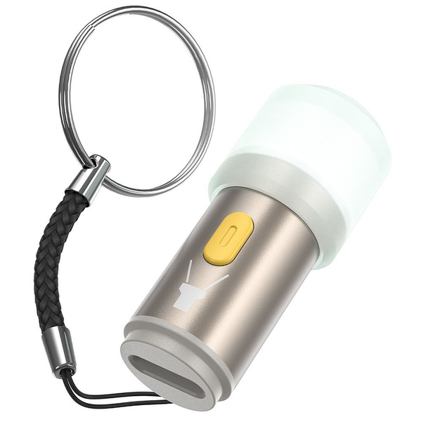 Adapter USB C do LED light Hoco UA38A złoty