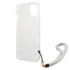 Guess GUHCP13SHFLSD iPhone 13 mini 5,4"złoty/gold hardcase Flower Strap