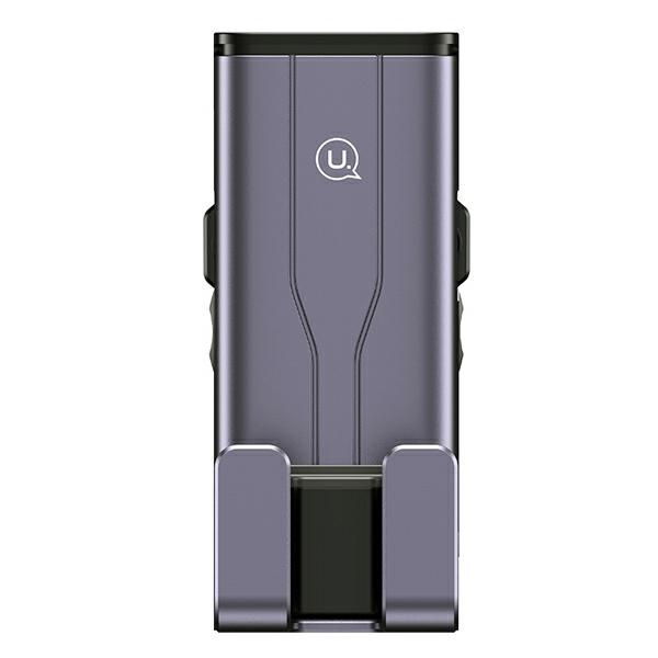 USAMS HANDLE FOR VENTILATION GRILLE METAL GRAVITY GRAY