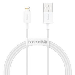 BASEUS SUPERIOR SERIES CABLE USB TO LIGHTNING, 2.4A, 1M (WHITE)