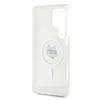 Etui Karl Lagerfeld Button Choupette     Head Printed Logo MagSafe do Samsung Galaxy S25 Ultra biały