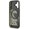 Etui BMW M IML Metal Buttons Tricolor    Lines MagSafe do iPhone 17 antracyt