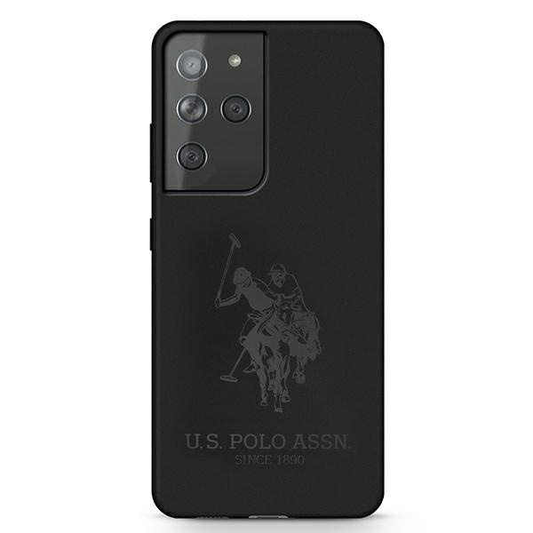 Etui U.S. Polo Assn. Tricolor Embossed na iPhone 14 Pro Max - białe