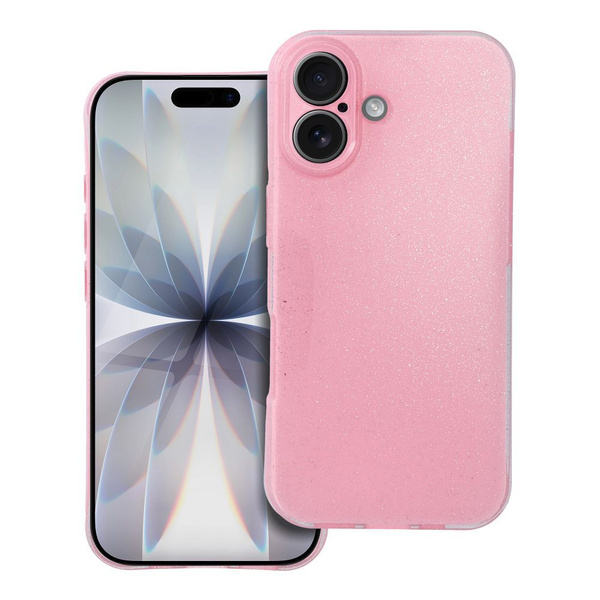 Futerał CLEAR CASE 2 mm BLINK do IPHONE 17 różowy