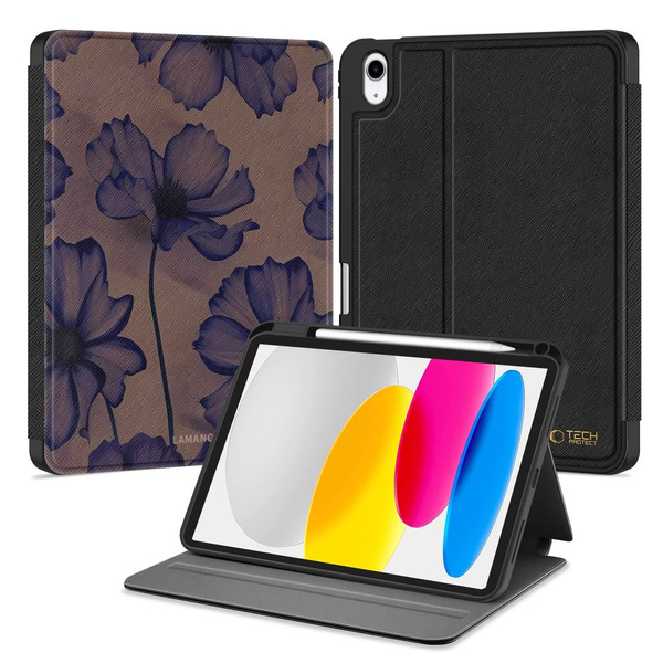 TECH-PROTECT LAMANO IPAD 10.9” 10 / 2022 / 11” 11 / 2025 VELVET NIGHT