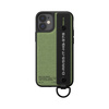 DIESEL HANDSTRAP CASE UTILITY TWILL IPHONE 12 MINI CZARNY/ZIELONY