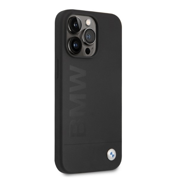 BMW Silicone Signature Logo MagSafe case for iPhone 13 Pro / iPhone 13 - black
