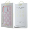 Guess GUHMP16XPGPYSP iPhone 16 Pro Max 6.9" różowy/pink hardcase Peony Script MagSafe