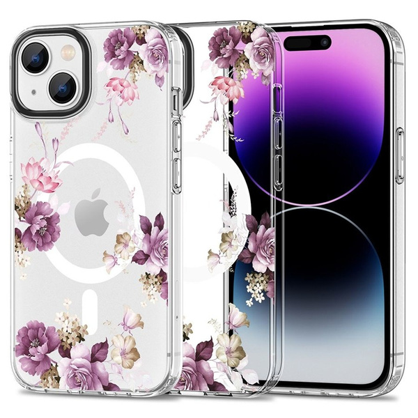 TECH-PROTECT MAGMOOD MAGSAFE IPHONE 15 SPRING FLORAL