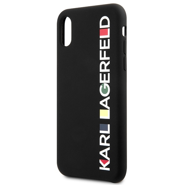 KARL LAGERFELD KLHCPXBHWHBK IPHONE X/XS HARDCASE CZARNY/BLACK GLOSSY BAUHAUS