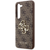 Guess GUHCS24S4GMGBR S24 S921brązowy/brown hardcase 4G Big Metal Logo