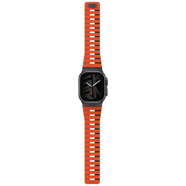 Pasek Skinarma Gemini do Apple Watch     49/46/45/44 mm pomarańczowy