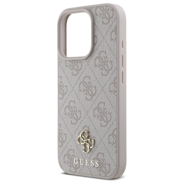 Guess GUHMP16XP4SM4MP iPhone 16 Pro Max  6.9" różowy/pink hardcase 4G Small Classic MagSafe