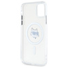 Karl Lagerfeld KLHMN61HLSCHH iPhone 11    / Xr 6.1" biały/white hardcase IML Metal Choupette Head MagSafe