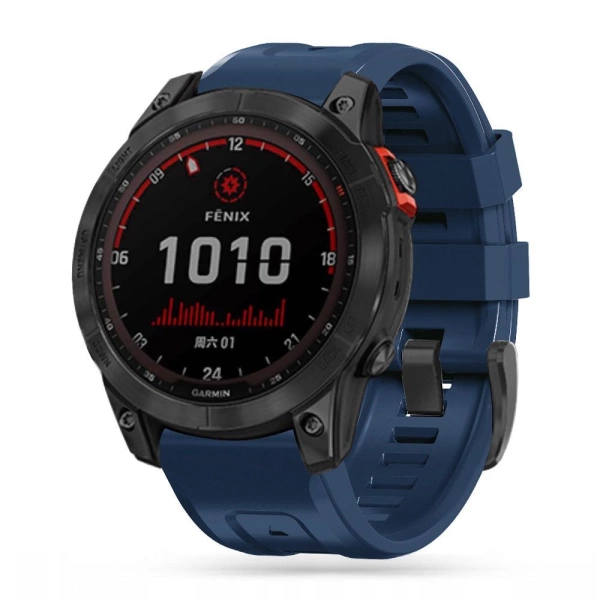 Pasek Tech-Protect IconBand na Garmin Fenix 3 / 5X / 3HR / 5X Plus / 6X / 6X Pro / 7X - granatowy