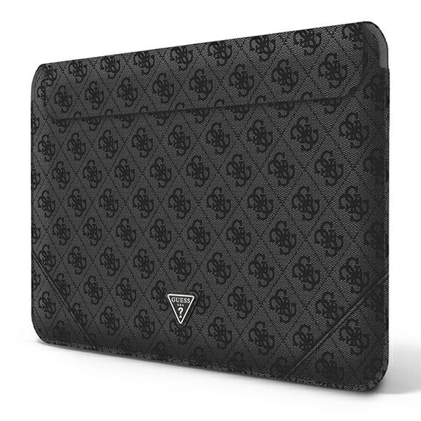 Guess Sleeve GUCS16P4TK 16" czarny/black4G Uptown Triangle logo