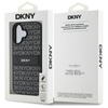 DKNY DKHCP16SPRTHSLK iPhone 16 6.1"      czarny/black hardcase Texture Pattern Tonal Stripe