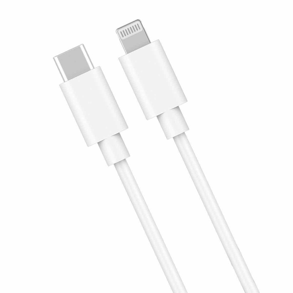 FRESH CONNECT USB TO LIGHTNING 1M CABLE WHITE