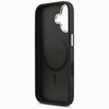 Etui Guess Triangle Logo MagSafe do      iPhone 17 czarny