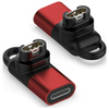 Adapter Lightning Beline do ładowania     zegarków Garmin czerwony