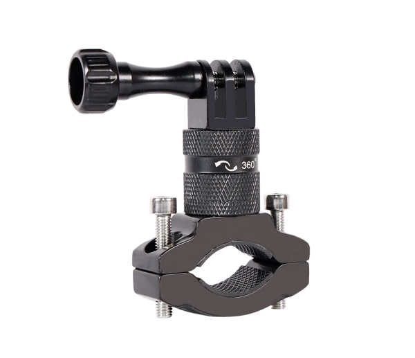 Sports camera holder for a bicycle