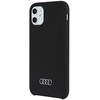 Etui Audi Silicone Case na iPhone 11 / Xr - czarne