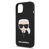 Karl Lagerfeld KLHCP13SSLKHBK iPhone 13 mini 5,4" czarny/black hardcase Silicone Karl's Head