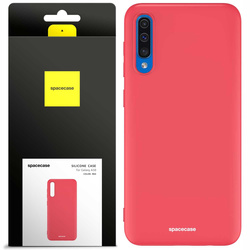 Spacecase Etui Silicone Case Galaxy A50 red