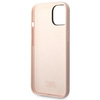 Etui Karl Lagerfeld Silicone Choupette Body na iPhone 14 Plus - jasnoróżowe