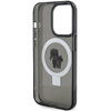 Karl Lagerfeld KLHMP13LHMRSKCK iPhone 13 Pro 6.1" black/black hardcase Ring Stand Karl&amp;Choupette MagSafe