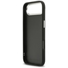 Etui Karl Lagerfeld FW Grained Karl &    Choupette Heads Pins & Logo do iPhone Air czarny