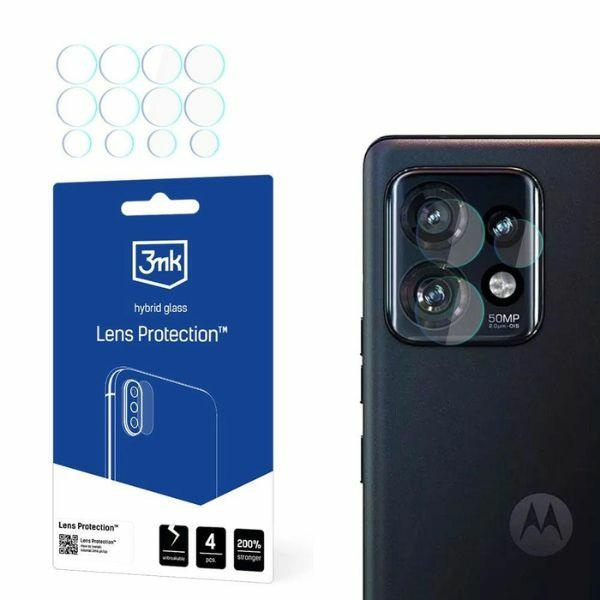 3MK Lens Protect Motorola Edge 50 ProOchrona na obiektyw aparatu 4szt