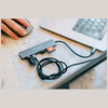 Adapter Hub Verbatim HDMI/USB-C          3.2/USB-C/2xUSB-A 3.2/SD/microSD aluminiowy 32158