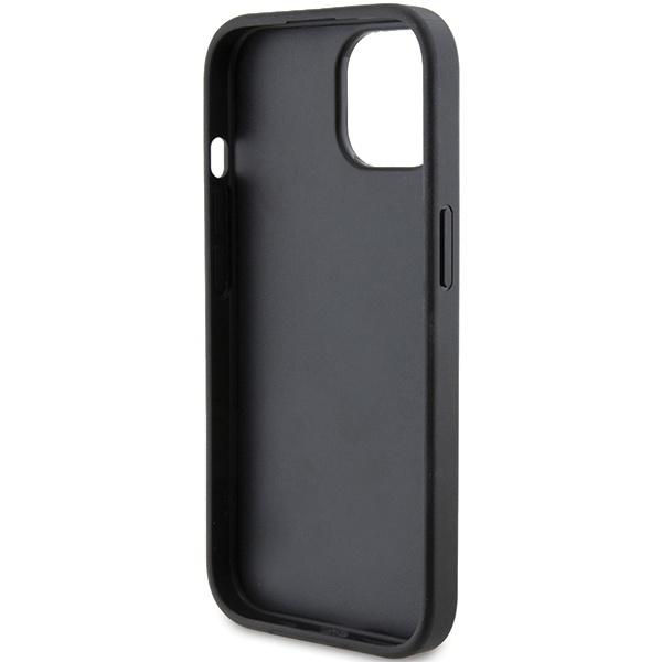 Etui Karl Lagerfeld Quilted K Pattern na iPhone 15 Plus / 14 Plus - czarne