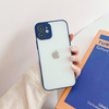 MILKY CASE SILICONE FLEXIBLE TRANSLUCENT CASE FOR SAMSUNG GALAXY S21+ 5G (S21 PLUS 5G) NAVY BLUE