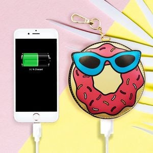 POWERBANK 3D DONUT 2200MAH PINK KEYRING