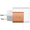 Ładowarka sieciowa Energea Ampcharge GaN35 USB-C/USB-A PD/PPS/QC3.0 35W pomarańczowy