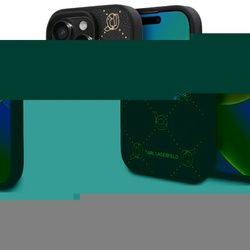 Karl Lagerfeld KLHMP16XPGKHPHK iPhone 16 Pro Max 6.9" czarny/black Magsafe Karl Head