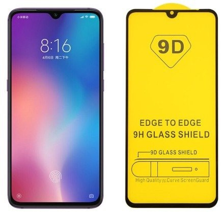 TEMPRED GLASS PREMIUM 9D FULL GLUE HUAWEI Y6P BLACK