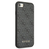 Guess GUHCI8G4GFGR iPhone SE 2022 / 2020/ 7 / 8  szary/grey hard case 4G Metal Gold Logo