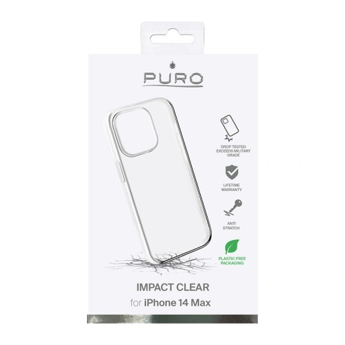 Etui PURO Impact Clear Apple iPhone 14 Pro Max (przezroczysty)