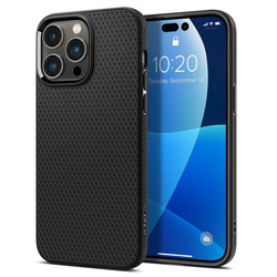 Etui Spigen Liquid Air na iPhone 14 Pro - czarny mat