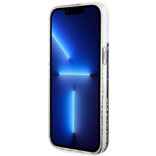 Guess GUHCP14XLCSGSGK iPhone 14 Pro Max6.7" czarny/black hardcase Liquid Glitter Marble