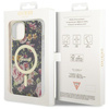 Guess GUHMP14MHCFWSK iPhone 14 Plus/ 15 Plus 6.7" czarny/black hardcase Flower MagSafe