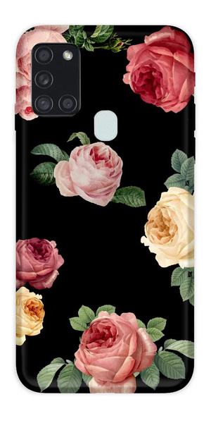 CASEGADGET CASE OVERPRINT ROSES SAMSUNG GALAXY A21S